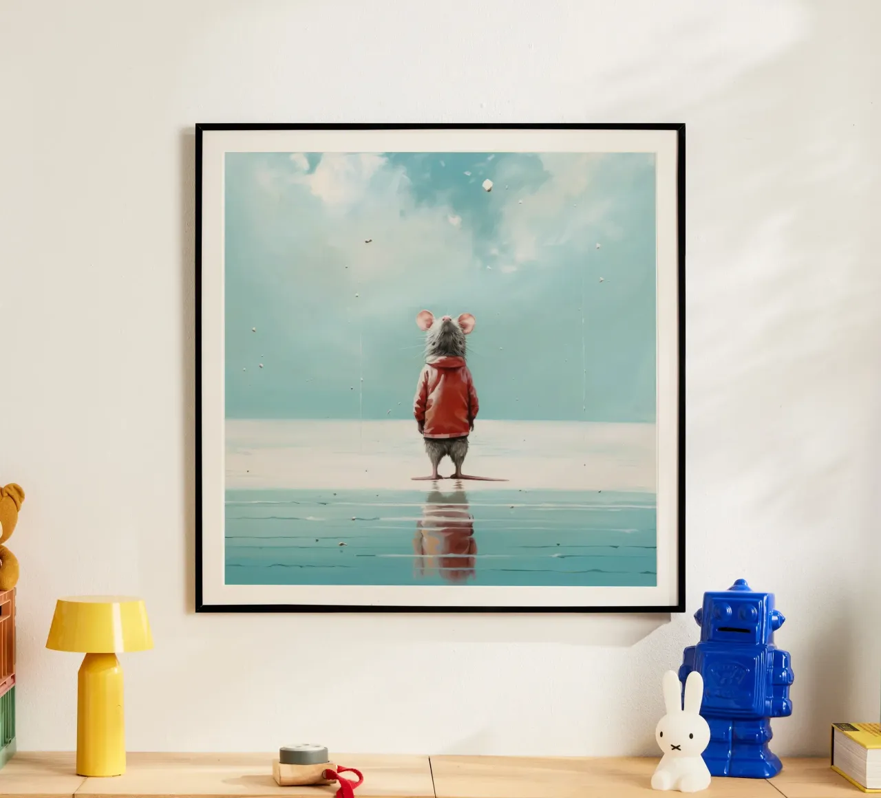 Minimum rate poster by Minimal Animal Art