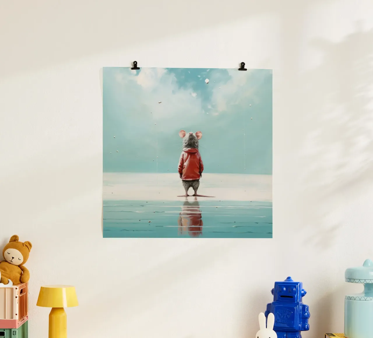 Minimum rate poster by Minimal Animal Art