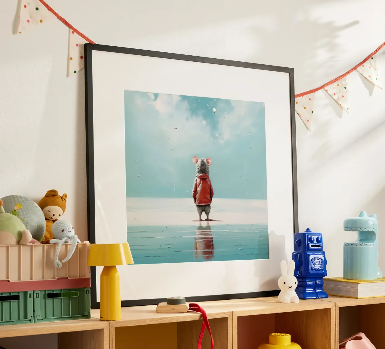 Minimum rate poster by Minimal Animal Art