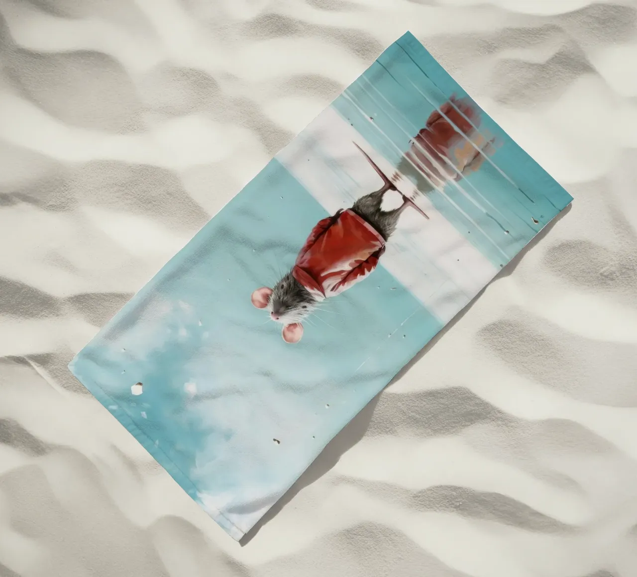 Consiglio minimo telo mare da Minimal Animal Art