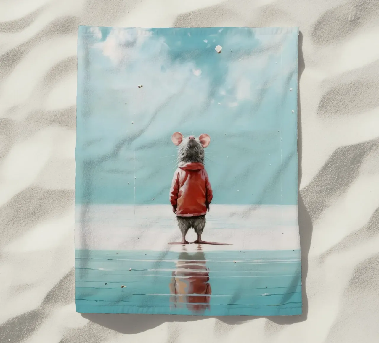 Consiglio minimo telo mare da Minimal Animal Art