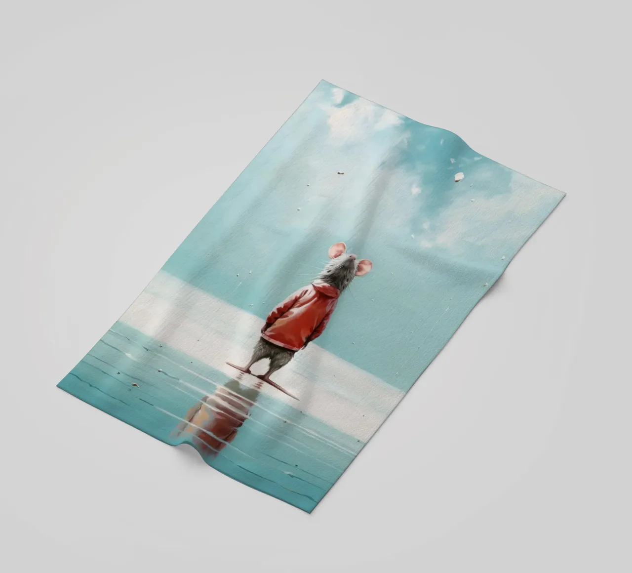 Consiglio minimo telo mare da Minimal Animal Art