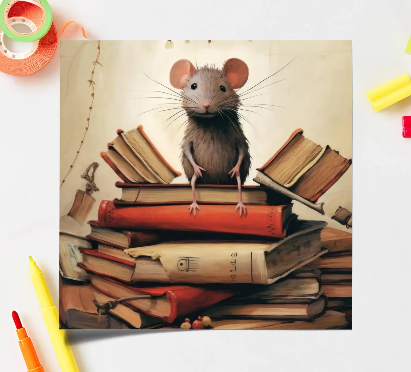 Minimum rate Stickerbogen von Minimal Animal Art