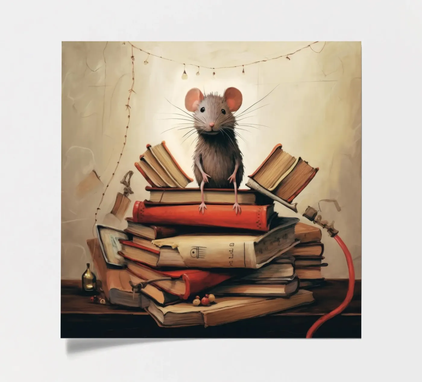 Minimum rate Stickerbogen von Minimal Animal Art