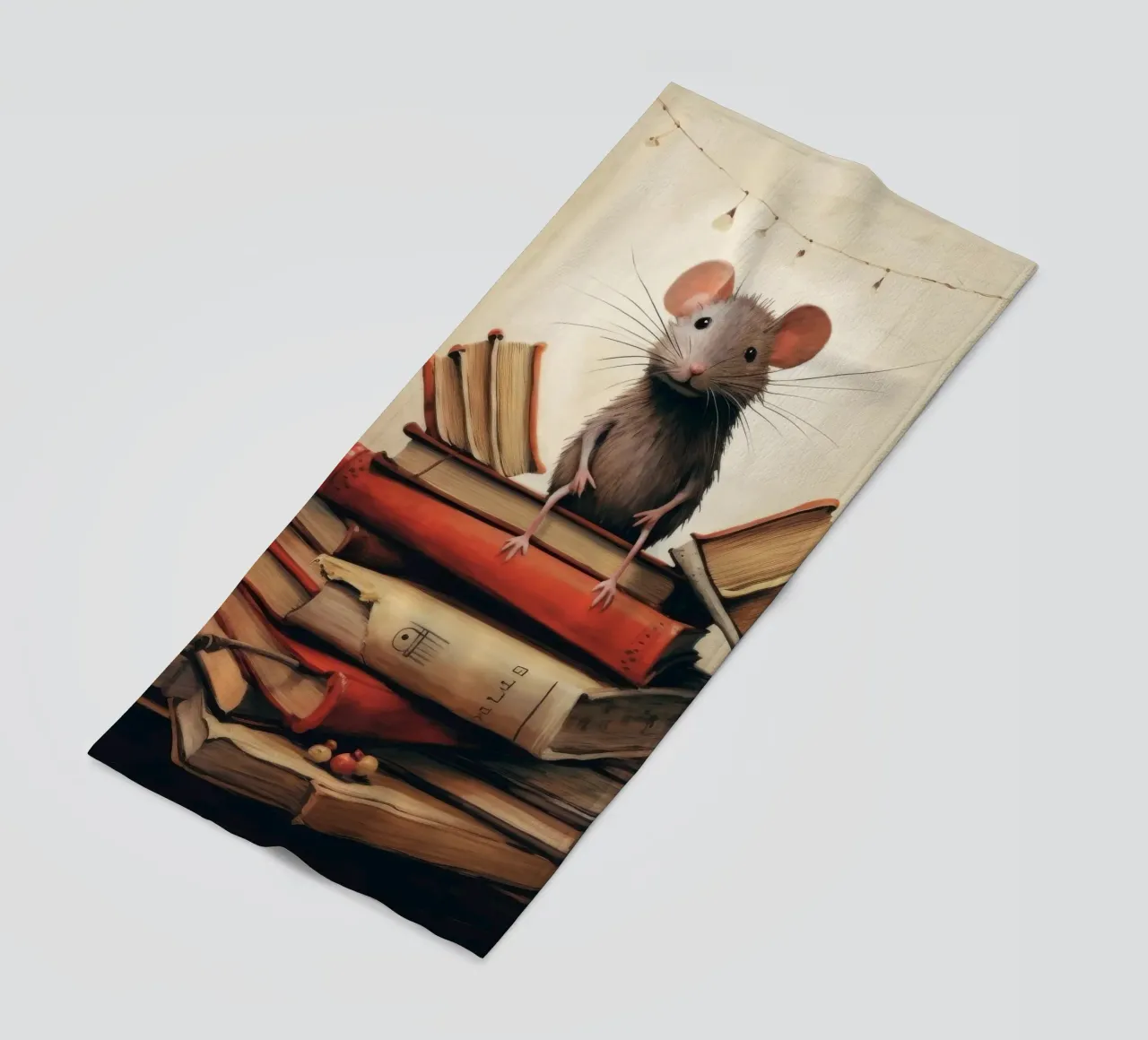 Ratto minimo 3 telo mare da Minimal Animal Art