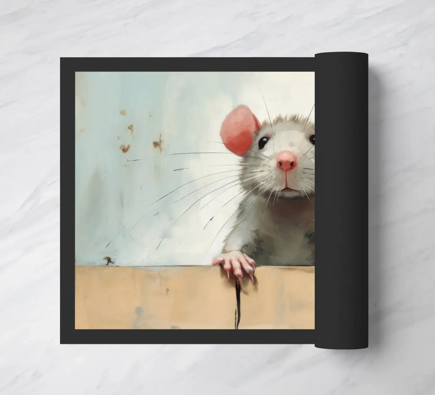 Minimum rate Fußmatte von Minimal Animal Art