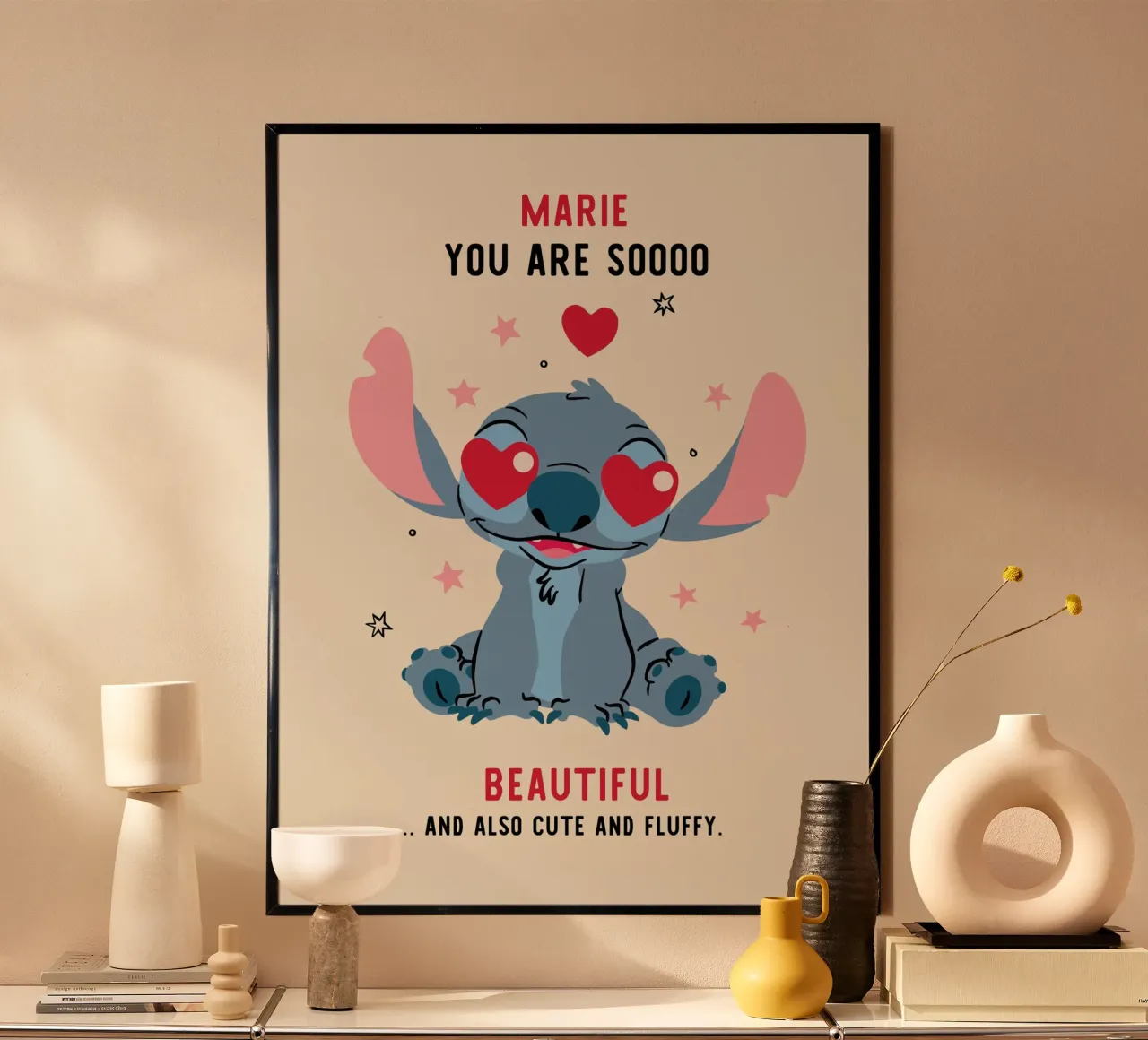 You are so beautiful - Stitch Poster von Stitch