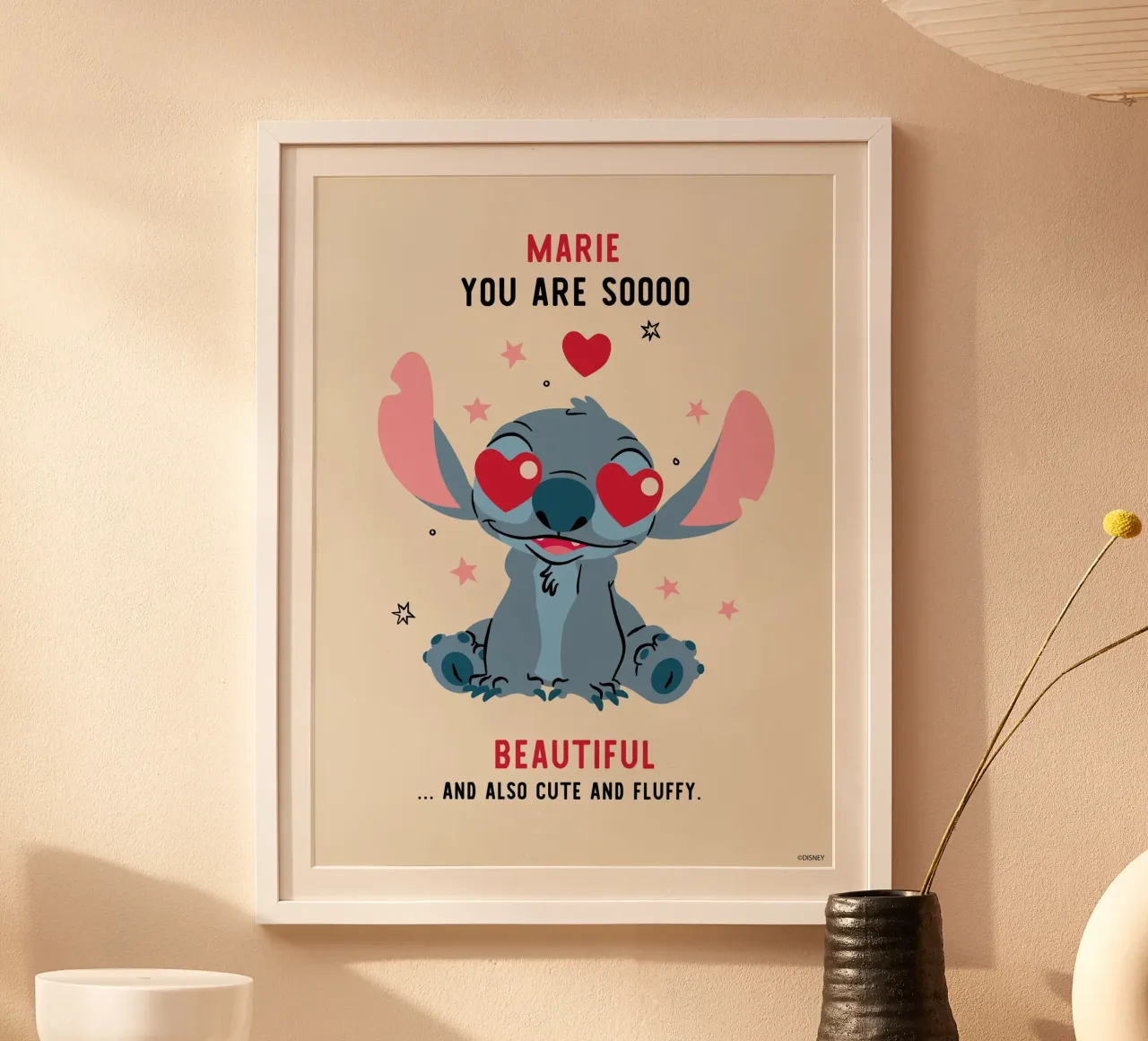 You are so beautiful - Stitch Poster von Stitch