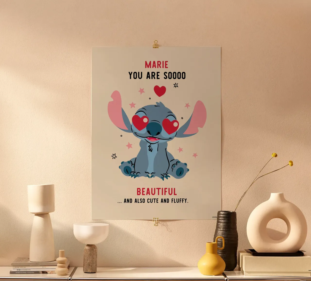 You are so beautiful - Stitch Poster von Stitch