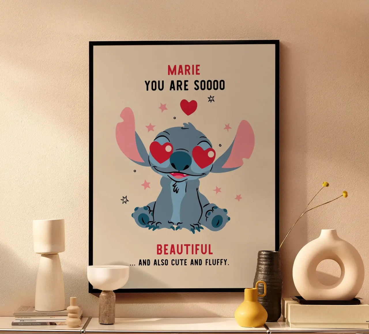 You are so beautiful - Stitch Poster von Stitch