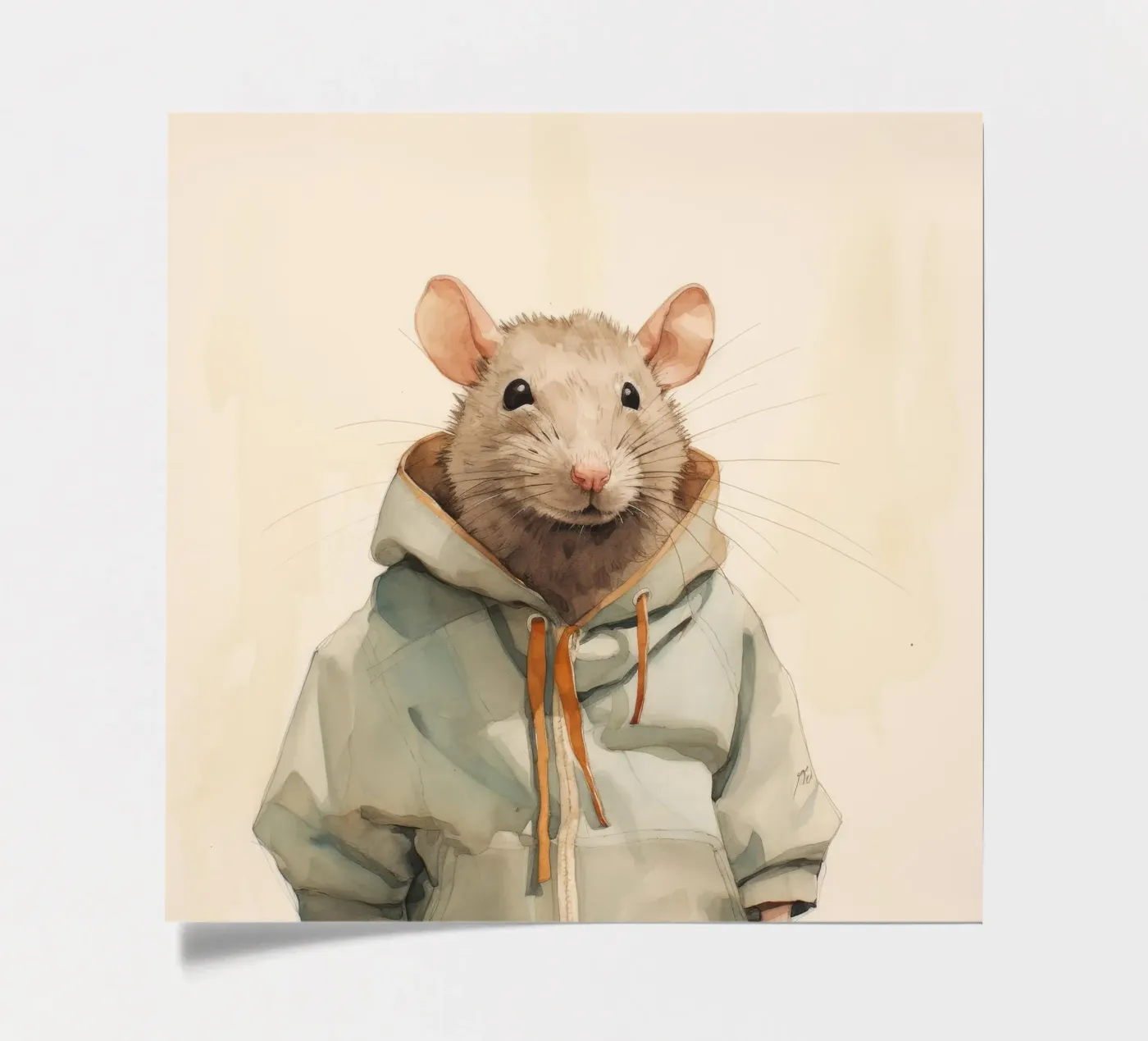 Minimum rate sticker sheet by Minimal Animal Art