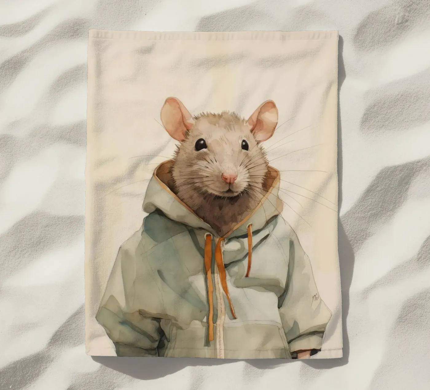 Consiglio minimo telo mare da Minimal Animal Art