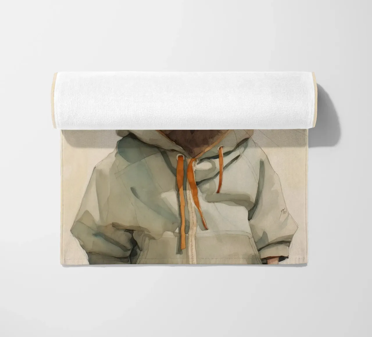 Minimum rate beach towel by Minimal Animal Art