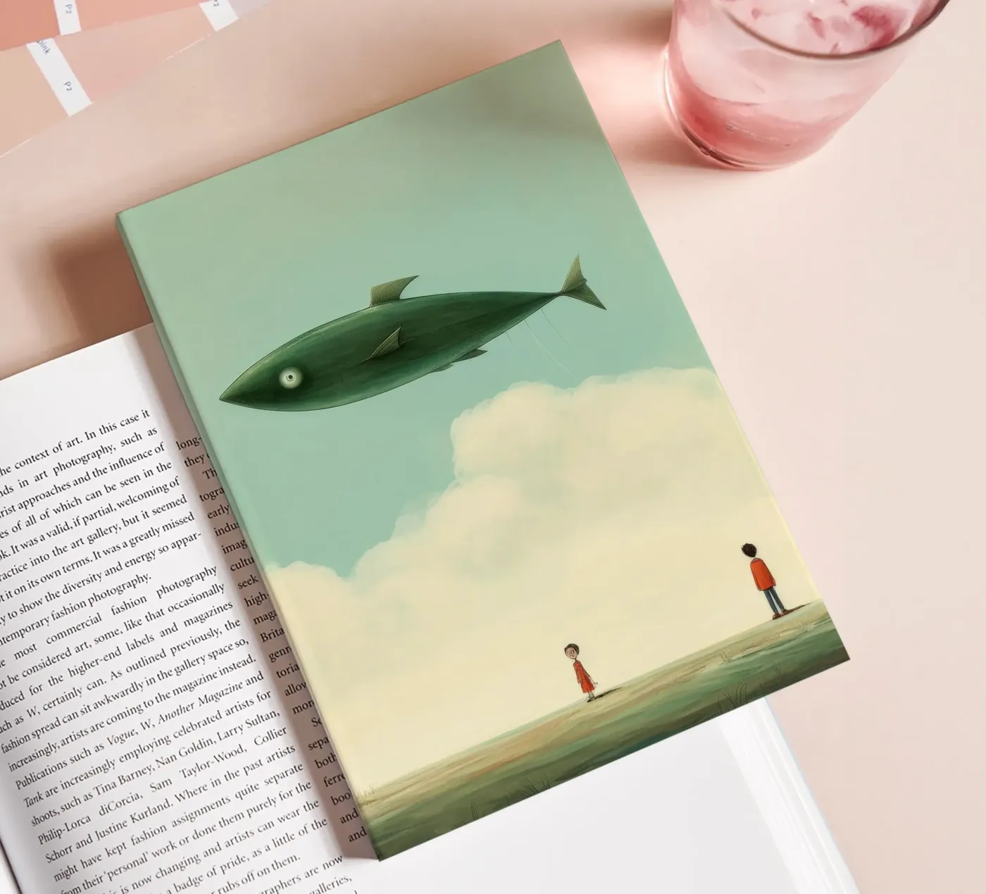 Minimal Ray notebook by Minimal Animal Art