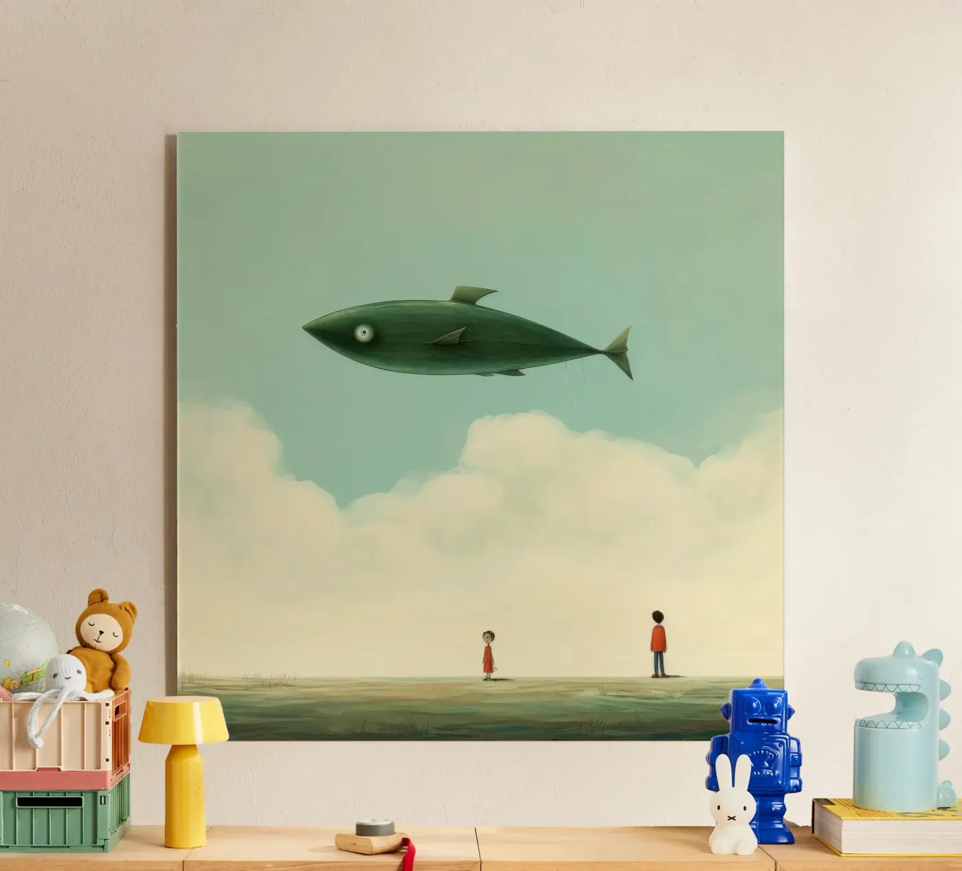 Minimal Ray Acryl-Glas von Minimal Animal Art