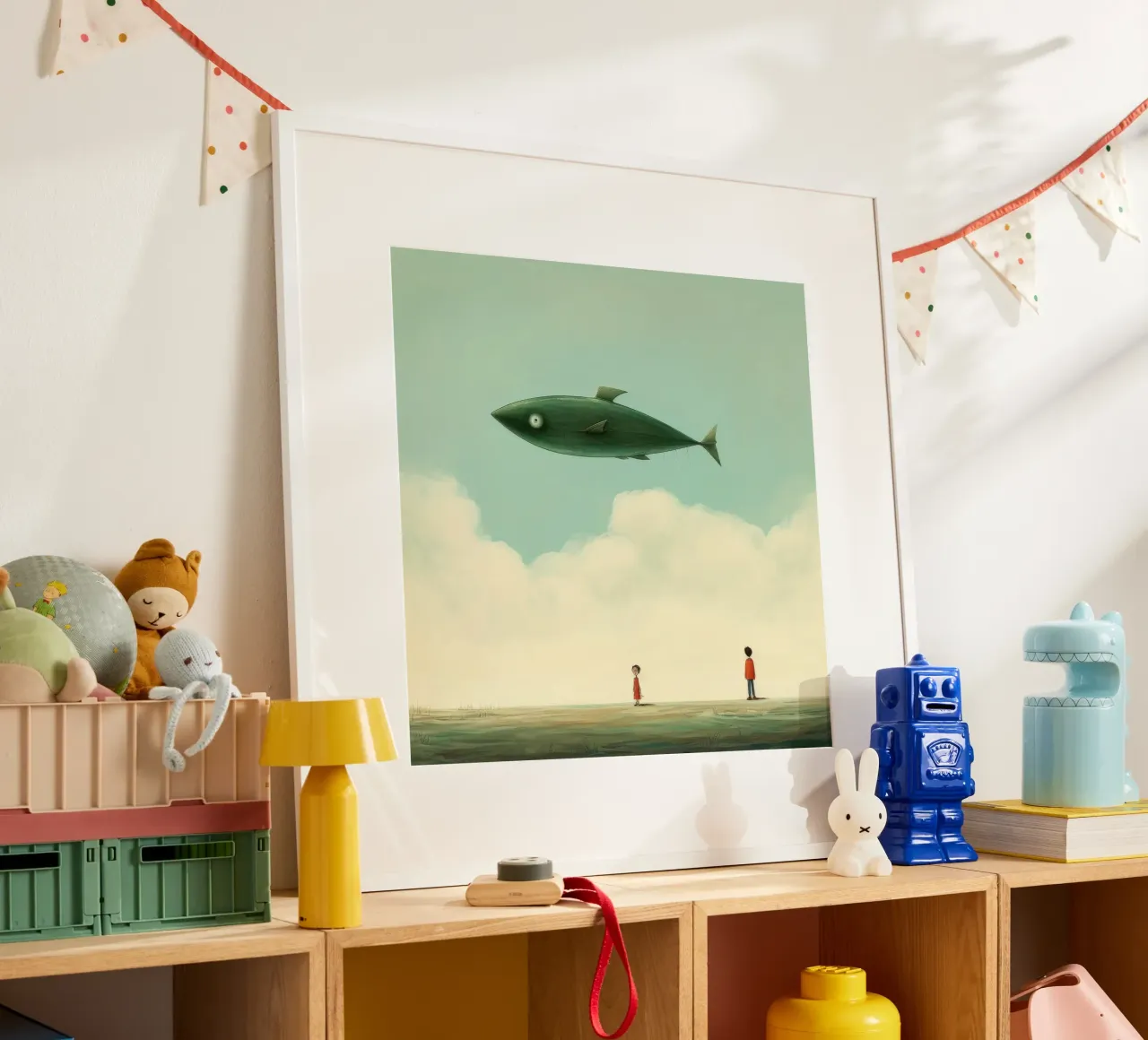 Minimo Ray poster da Minimal Animal Art