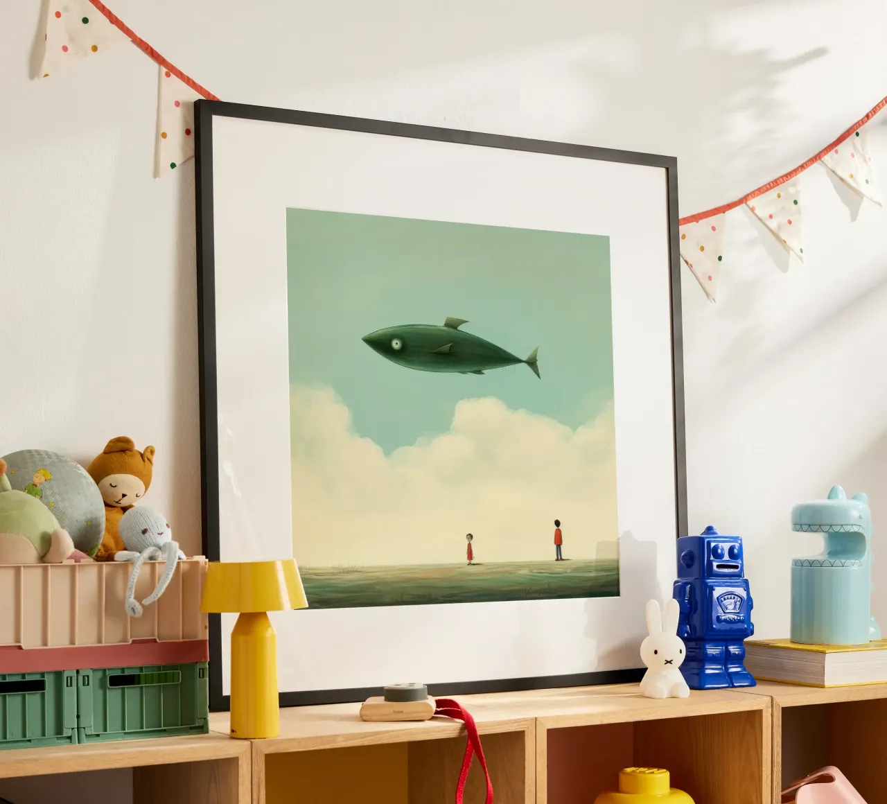 Minimo Ray poster da Minimal Animal Art