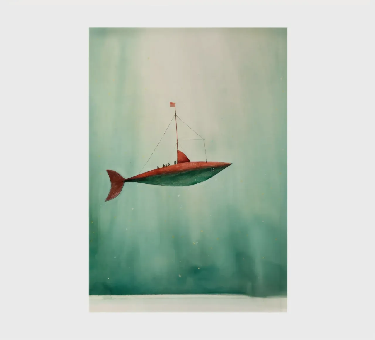 Minimal Ray 3 notebook by Minimal Animal Art