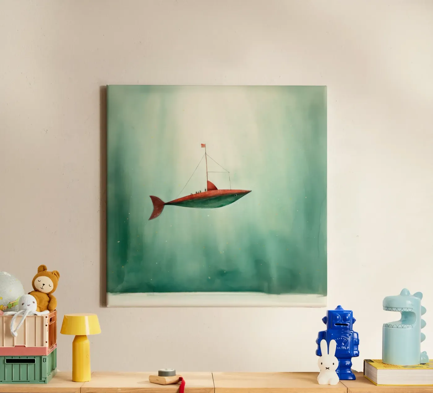 Minimal Ray tela da Minimal Animal Art