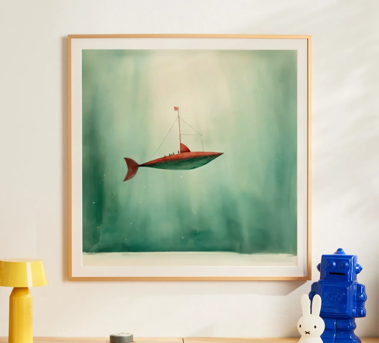 Minimo Ray poster da Minimal Animal Art