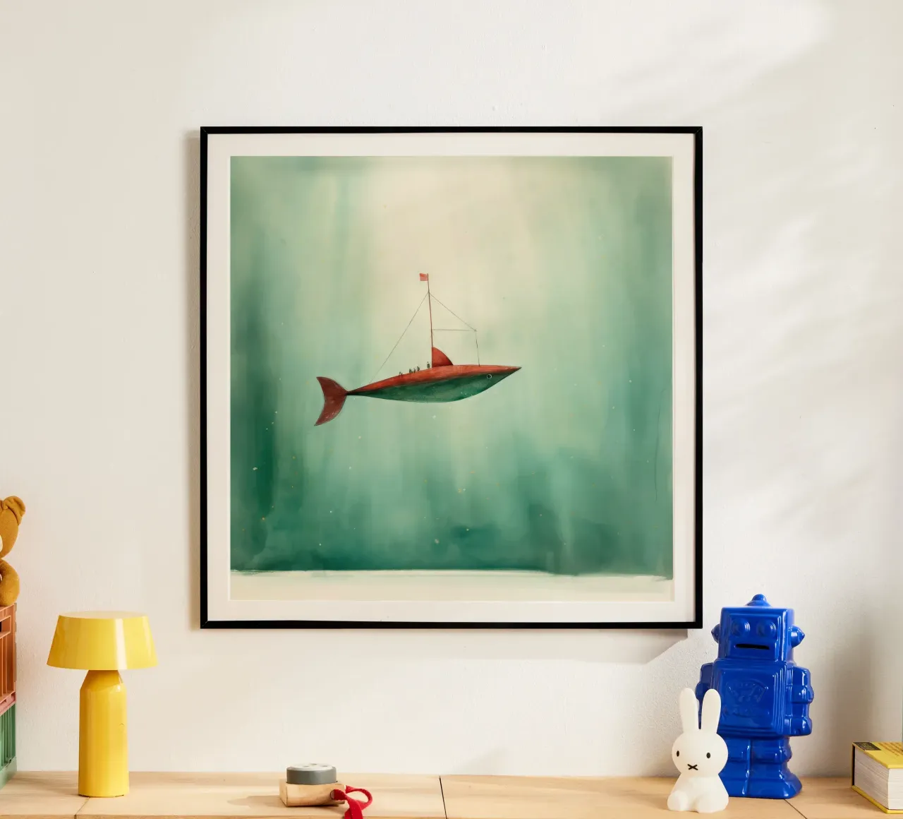 Minimo Ray poster da Minimal Animal Art