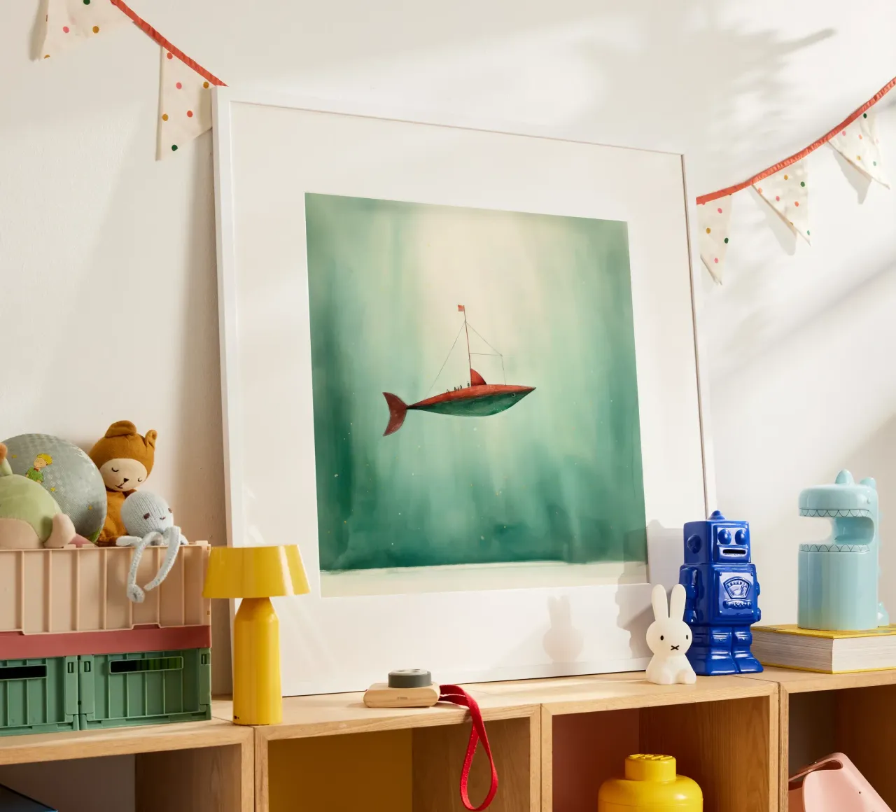 Minimo Ray poster da Minimal Animal Art