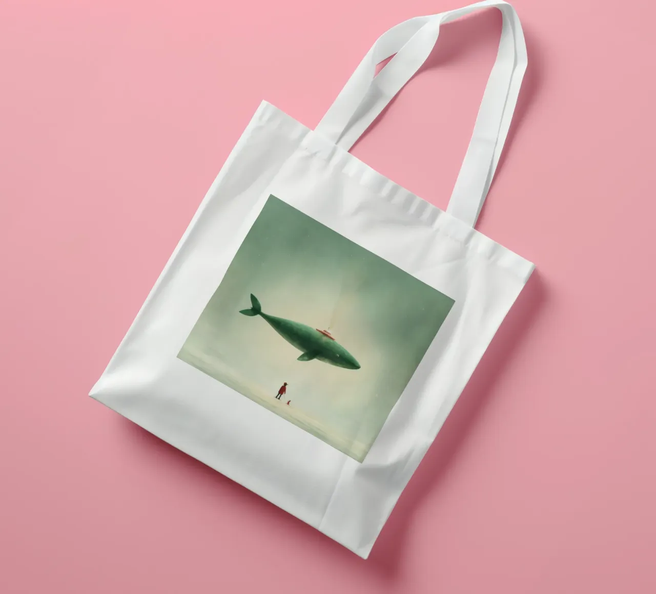 Raggio minimo 4 borsa in juta da Minimal Animal Art