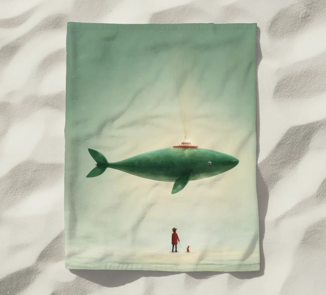 Minimo Ray telo mare da Minimal Animal Art