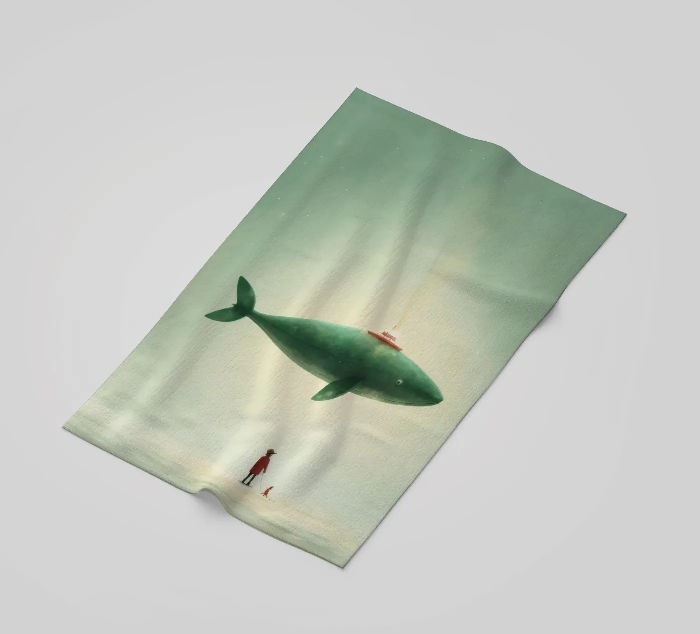 Minimo Ray telo mare da Minimal Animal Art