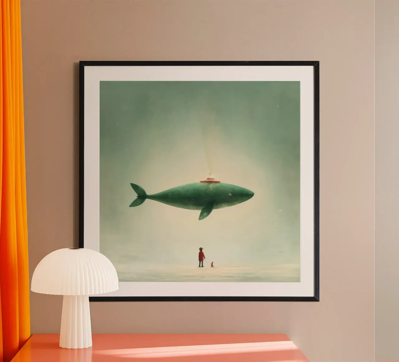Minimo Ray poster da Minimal Animal Art
