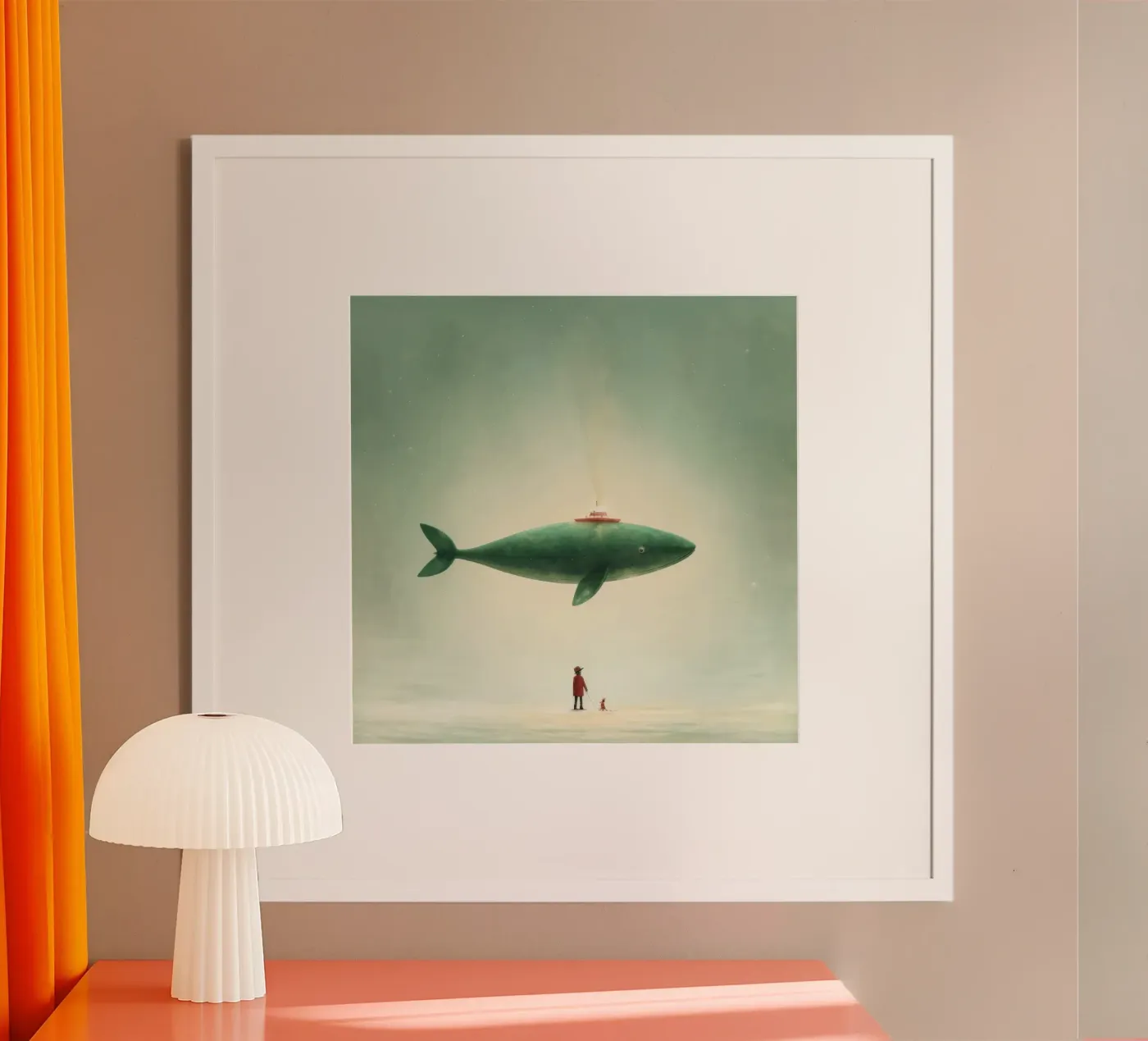 Minimal Ray Poster von Minimal Animal Art
