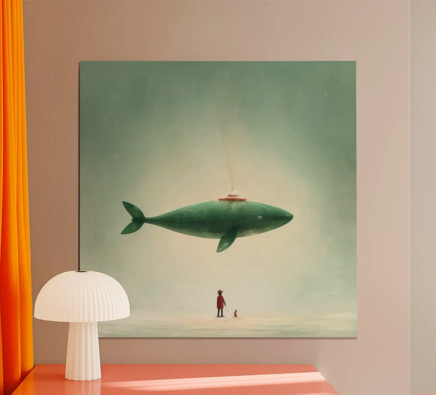 Minimal Ray Poster von Minimal Animal Art