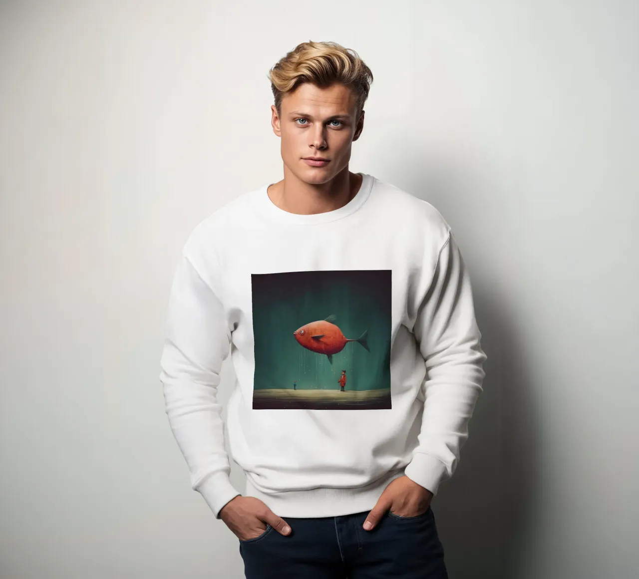 Raggio minimo 1 felpa da Minimal Animal Art