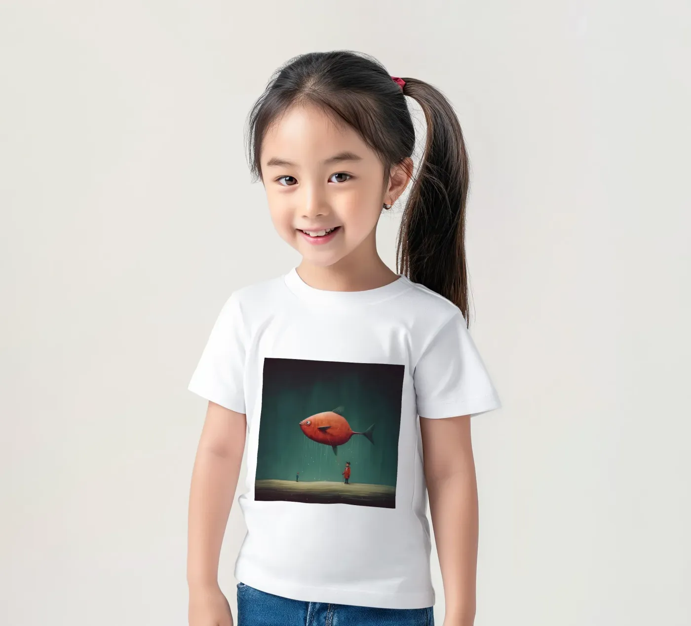 Minimal Ray t-shirt bambini da Minimal Animal Art