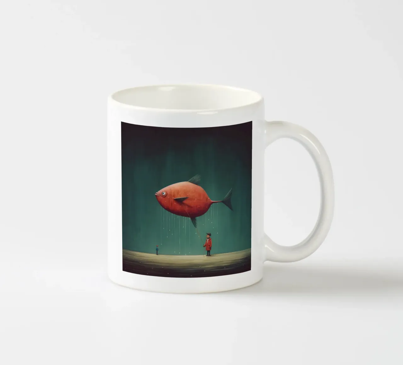 Raggio minimo 1 tazza in ceramica da Minimal Animal Art
