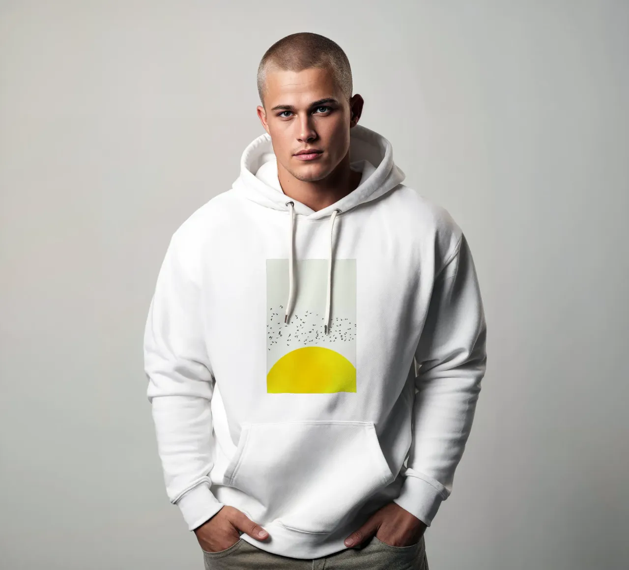 A Thousand Birds hoodie by Kubistika
