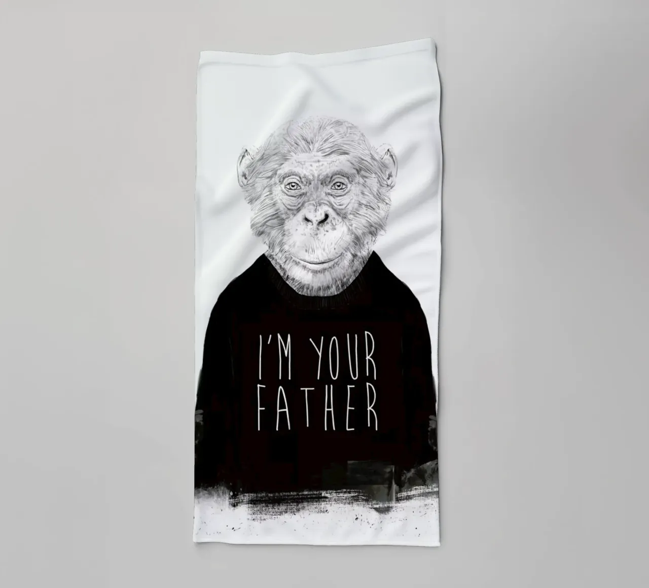 I'm Your Father asciugamano da bagno da Balazs Solti