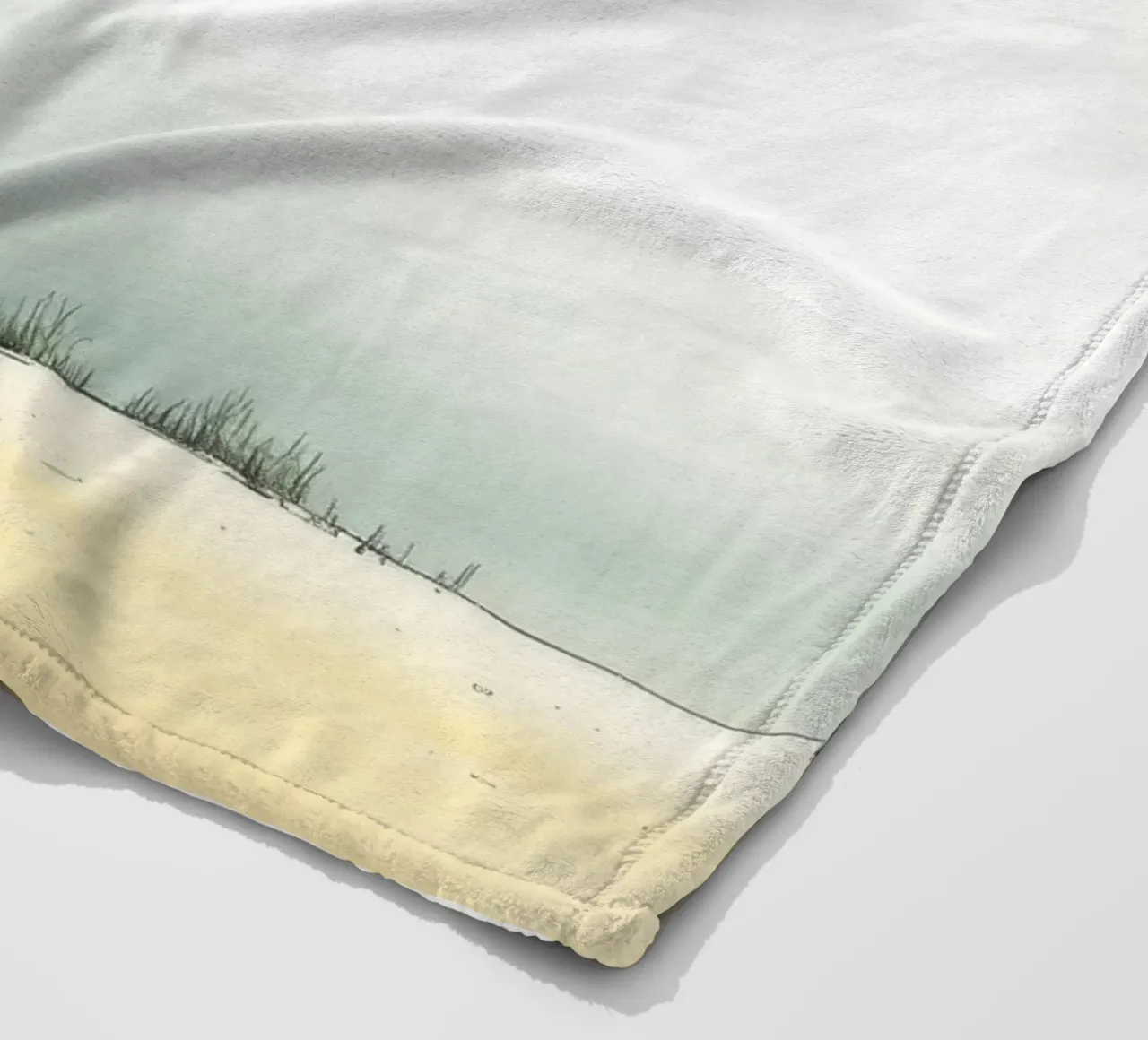 Minimal Rhino 3 coperta in pile da Minimal Animal Art