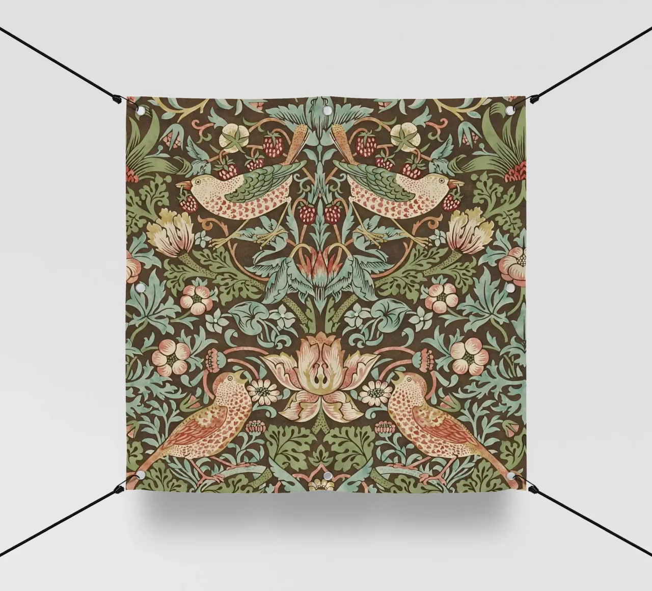 William Morris ladro di fragole telo in pvc da William Store