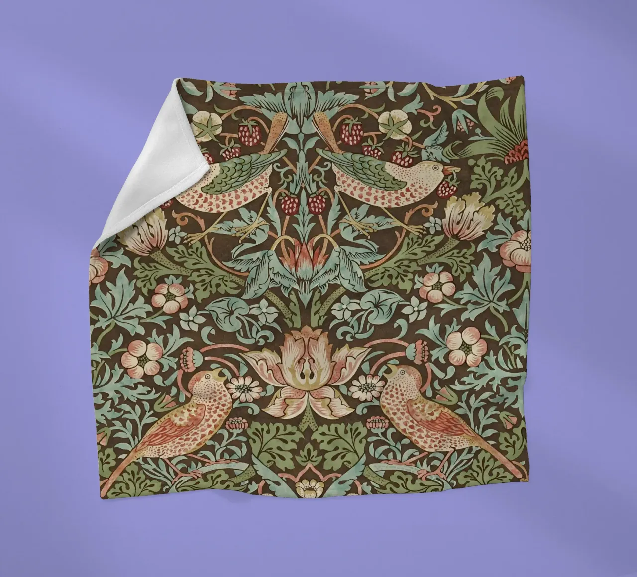 William Morris ladro di fragole coperta in pile da William Store