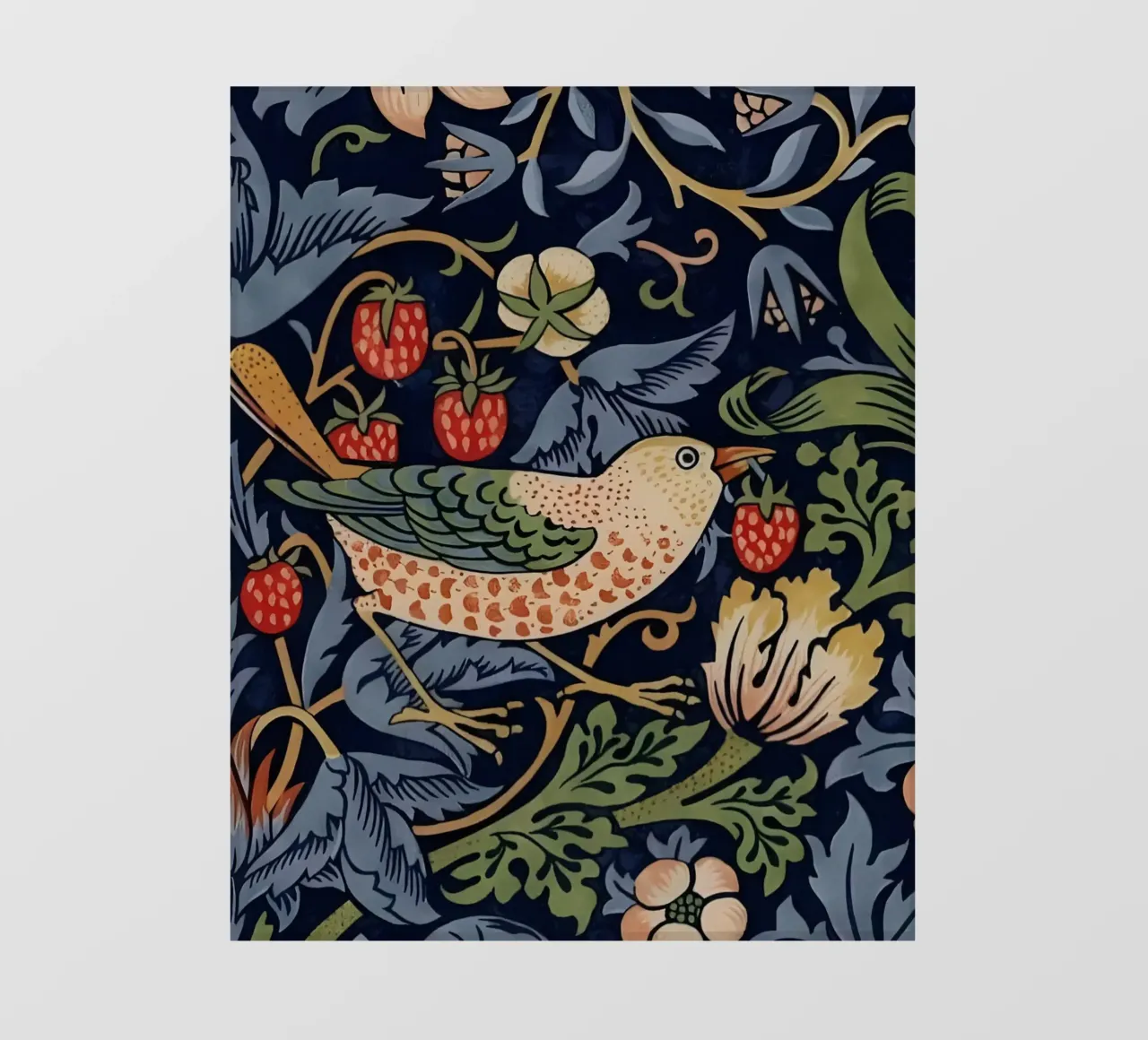 William Morris - Ladro di fragole pellicola backlit da William Store