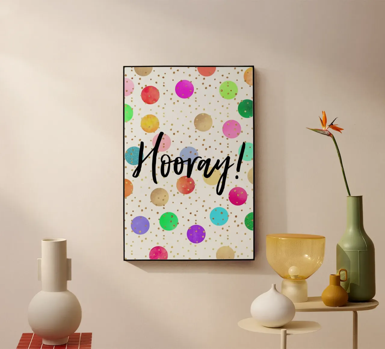 Hooray plexiglass da Elisabeth Fredriksson