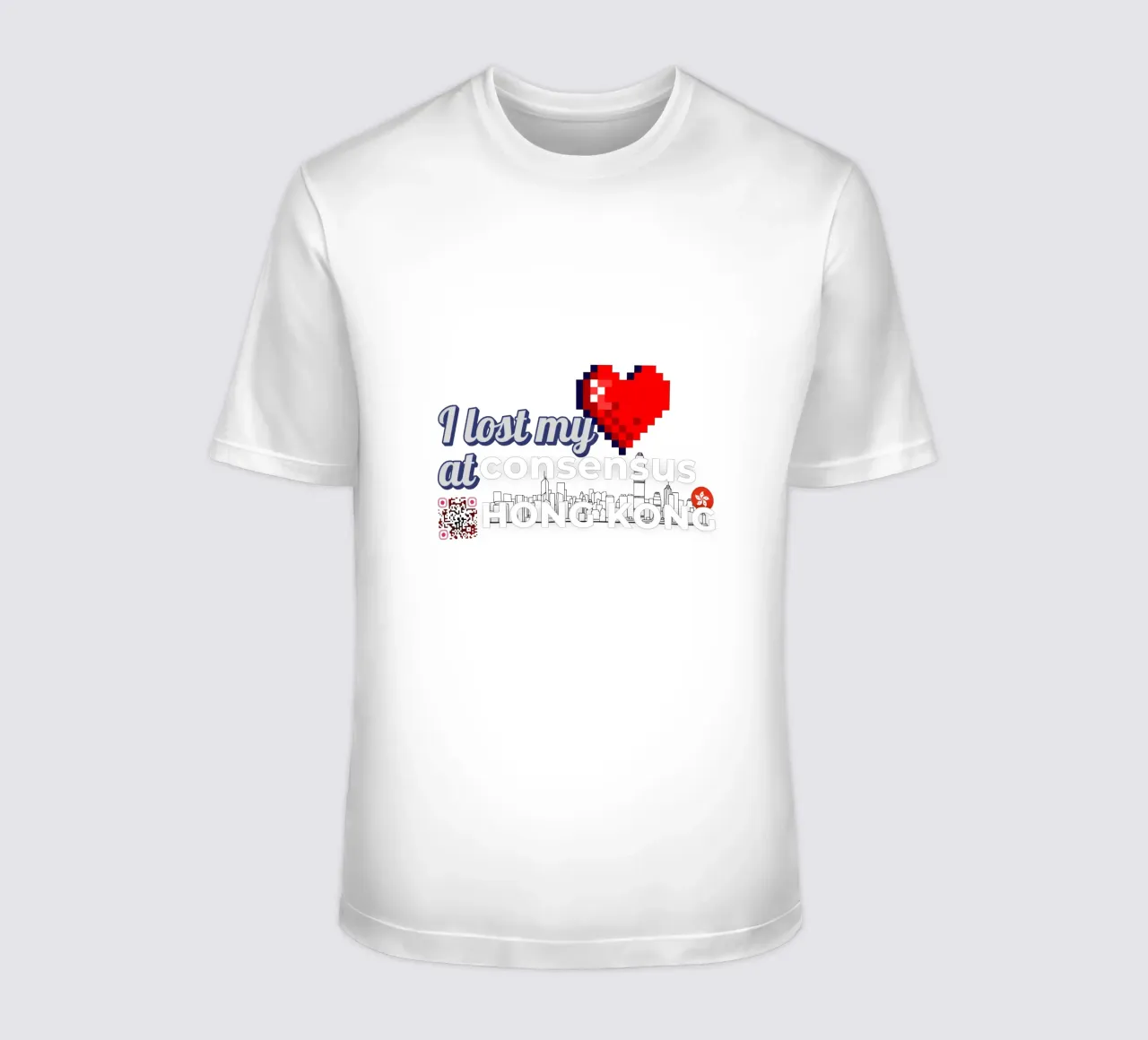 I lost my Heart at Consensus HK t-shirt da Crypto_Jungle