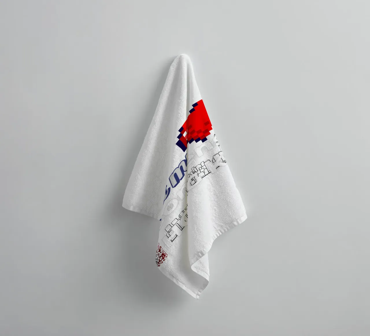 I lost my Heart at Consensus HK asciugamano da bagno da Crypto_Jungle