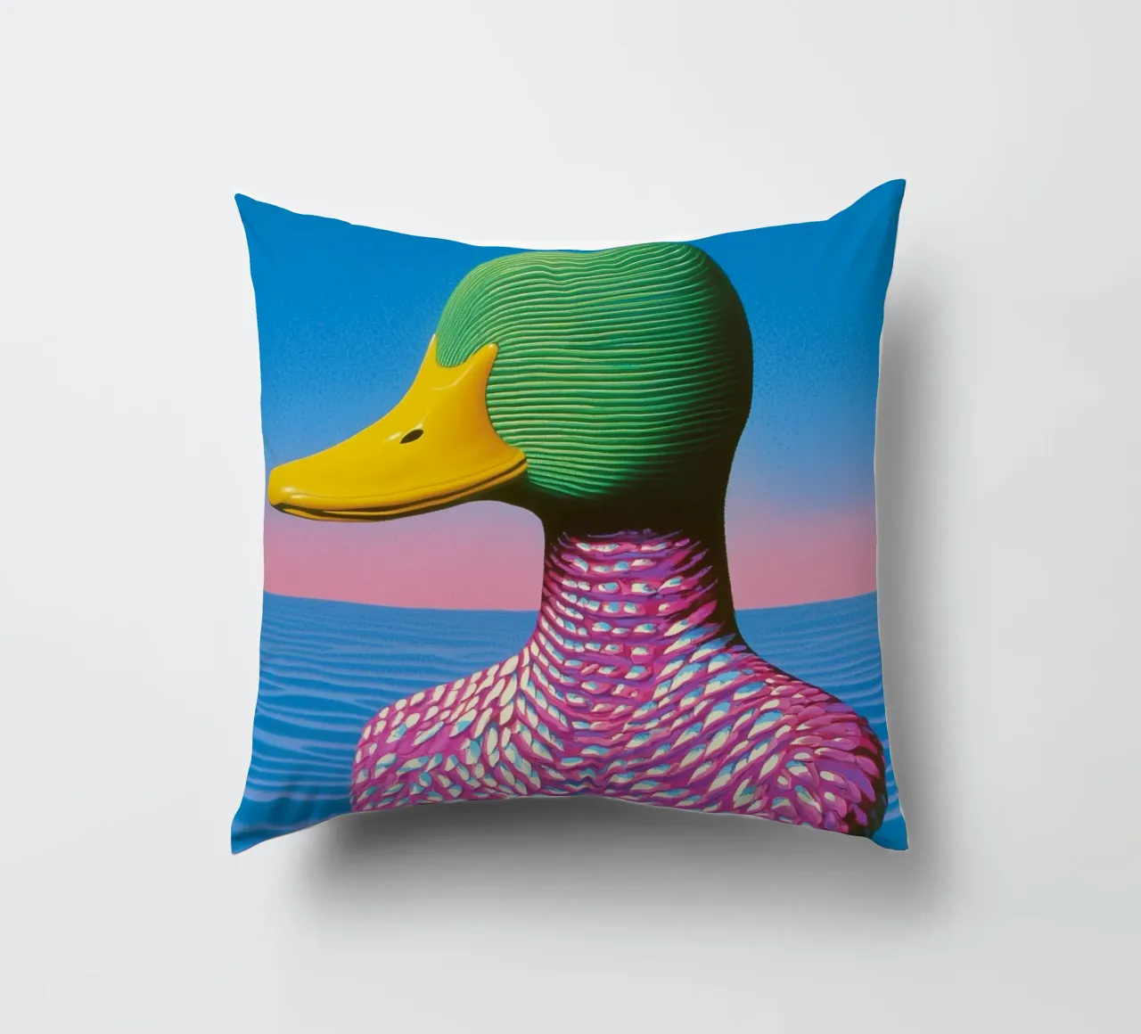 Sogni surreali di anatre cuscino da Carinaprint