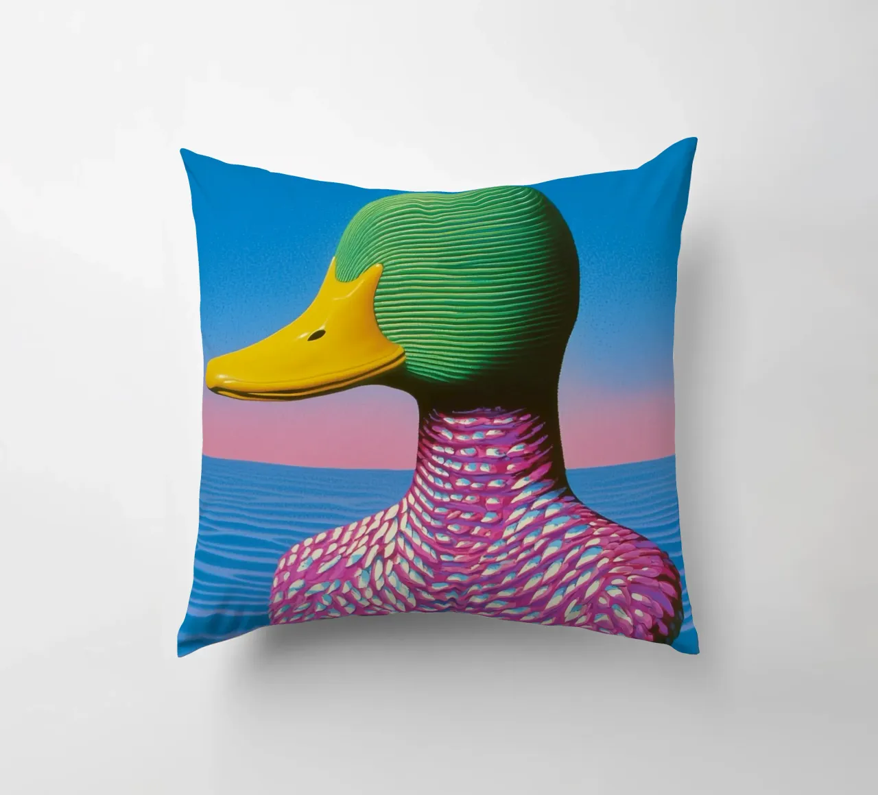 Sogni surreali di anatre cuscino da Carinaprint