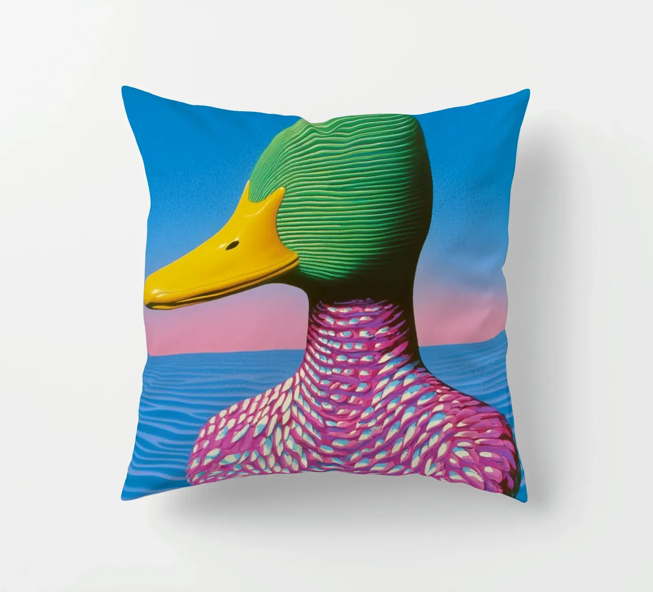 Sogni surreali di anatre cuscino da Carinaprint