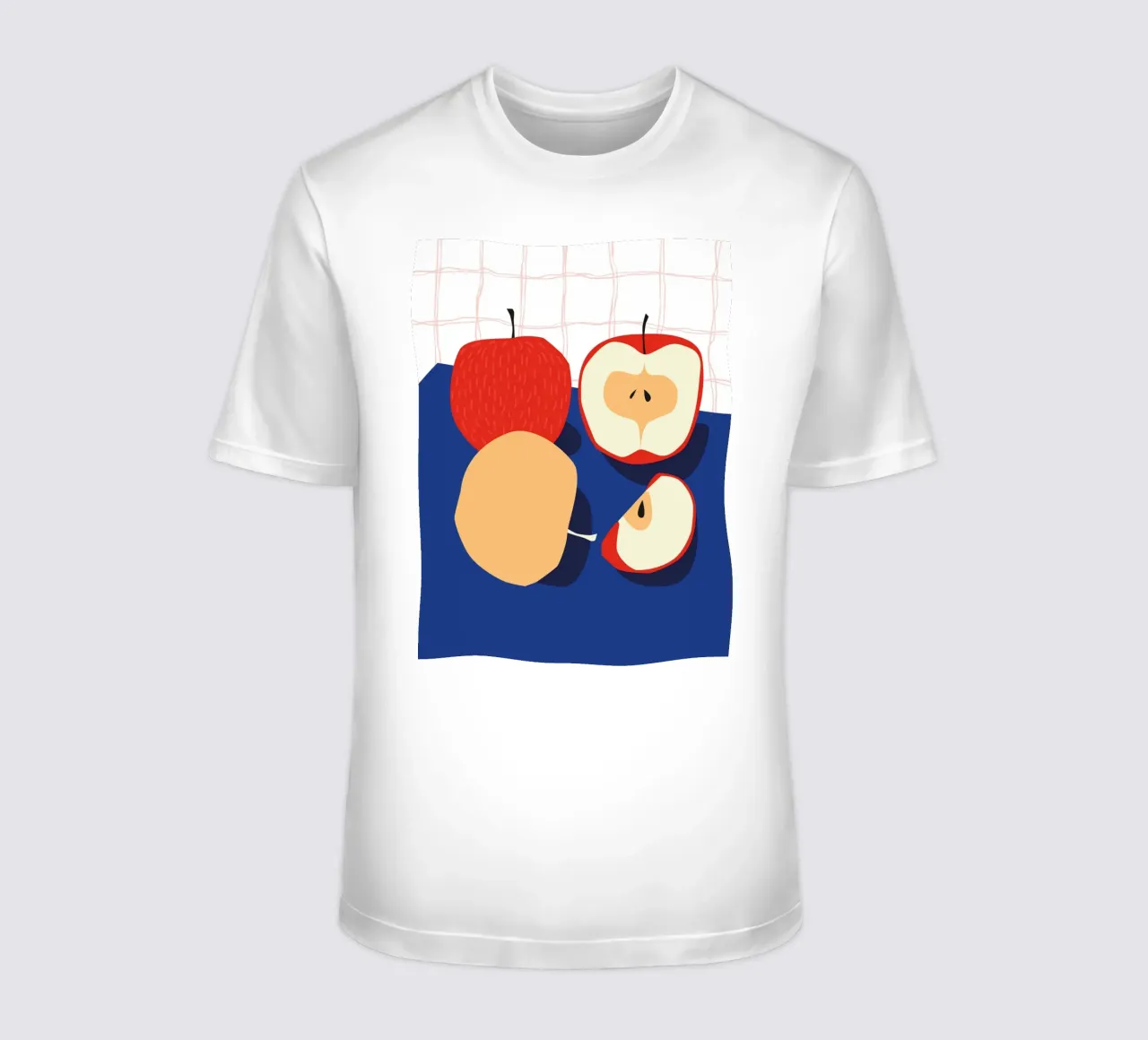 Apples Illstration t-shirt by Peaches Art Prints