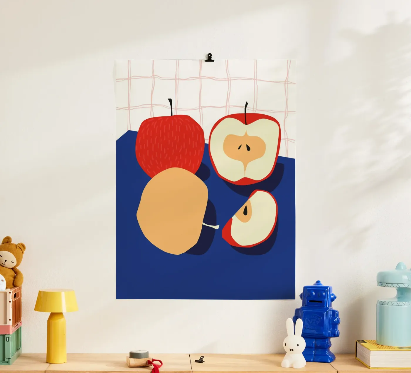 Apples Illstration poster by Peaches Art Prints