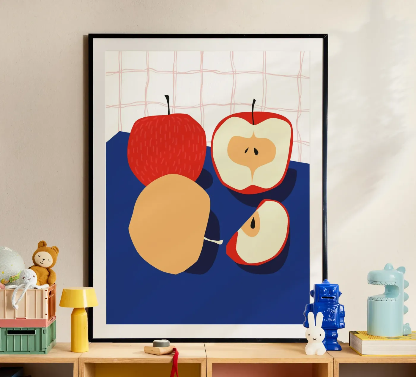 Apples Illstration poster by Peaches Art Prints